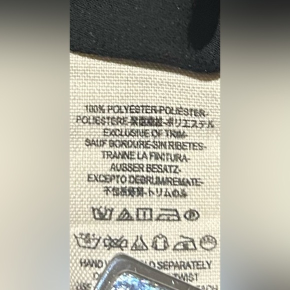 Free People Swing Dress Black Purple Midi Tassel Boho Peasant Hippie Small P - Picture 16 of 16